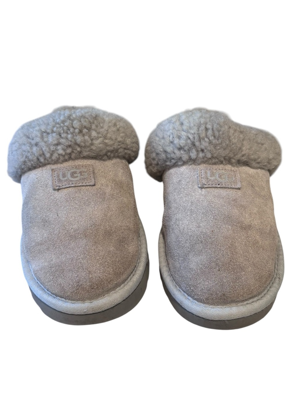 UGG Grey Slide Slippers. Size 7
